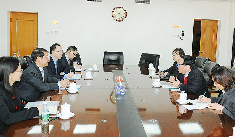 1月25日，史耀斌副部长会见亚洲开发银行副行长张文才，双方就中国与亚行合作、中亚学院等议题交换了意见。